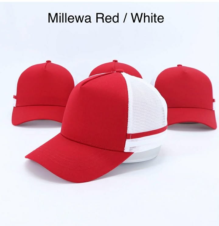 Millewa Red White Truckers Cap
